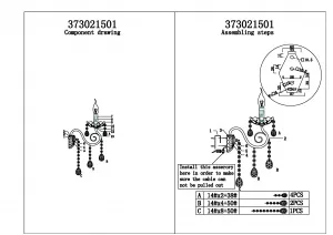 Настенный светильник MW-Light Адель золотой 373021501