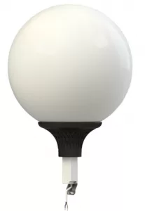 Светодиодный парковый светильник SFERA LED 40 silver 4000K