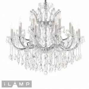 Светильник подвесной iLamp Diamond 6071-18 CR+CL