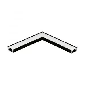 98986 Встраиваемый профиль угловой RECESSED PROFILE 1 к арт. 98984, L110, алюминий, черный/пластик, EGLO