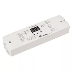 Конвертер SMART-K25-DMX512 (230V, 2x1A, TRIAC) (Arlight, Пластик)