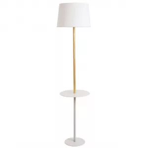 Торшер Arte Lamp CONNOR Белый A2102PN-1WH