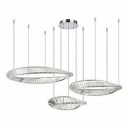 Светильник подвесной ST-Luce Хром/Прозрачный LED 1*97W 4000K RITORTO SL6204.111.03