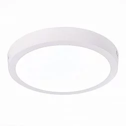 Светильник настенно-потолочный Белый LED 1*18W 3000K 1 225Lm Ra80 120° IP20 D210xH28 90-265V Накладные светильники ST112.532.18