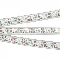 Лента SPI-5000P-RAM 12V RGB (5060, 60 LED/m, x1, AM) (Arlight, Закрытый, IP66)