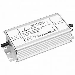 Блок питания ARPV-UH24120-PFC (24V, 5.0A, 120W) (Arlight, IP67 Металл, 7 лет) (028085)