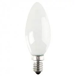 Лампочка Osram B35 40Вт Е14 / E14 230В свечка матовая