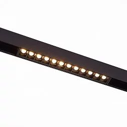 Магнитный трековый светильник Черный LED 1*12W 4000K 1 009Lm Ra>90 36° IP20 L222xW22xH44 48V SKYLINE 48 ST361.446.12