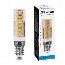 Лампа светодиодная Feron LB-433 E14 7W 175-265V 6400K