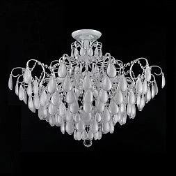 Светильник потолочный Crystal Lux SEVILIA PL9 SILVER