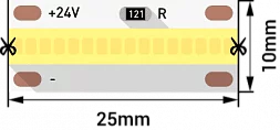 Лента светодиодная DesignLed DSG-FOB DSG-FOB-640-24-WW-33 SWG