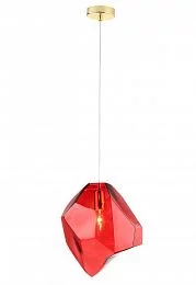 Светильник подвесной Crystal Lux NUESTRO SP1 GOLD/RED